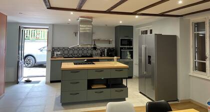 Large family home with extensive grounds