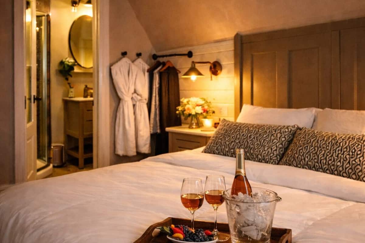 Habitación de lujo | Cortinas blackout, insonorización y tabla de planchar con plancha