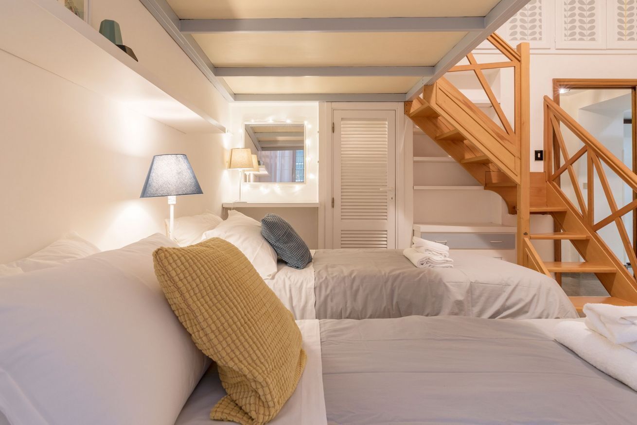 2 Schlafzimmer, Schreibtisch, Bügeleisen/Bügelbrett, kostenloses WLAN