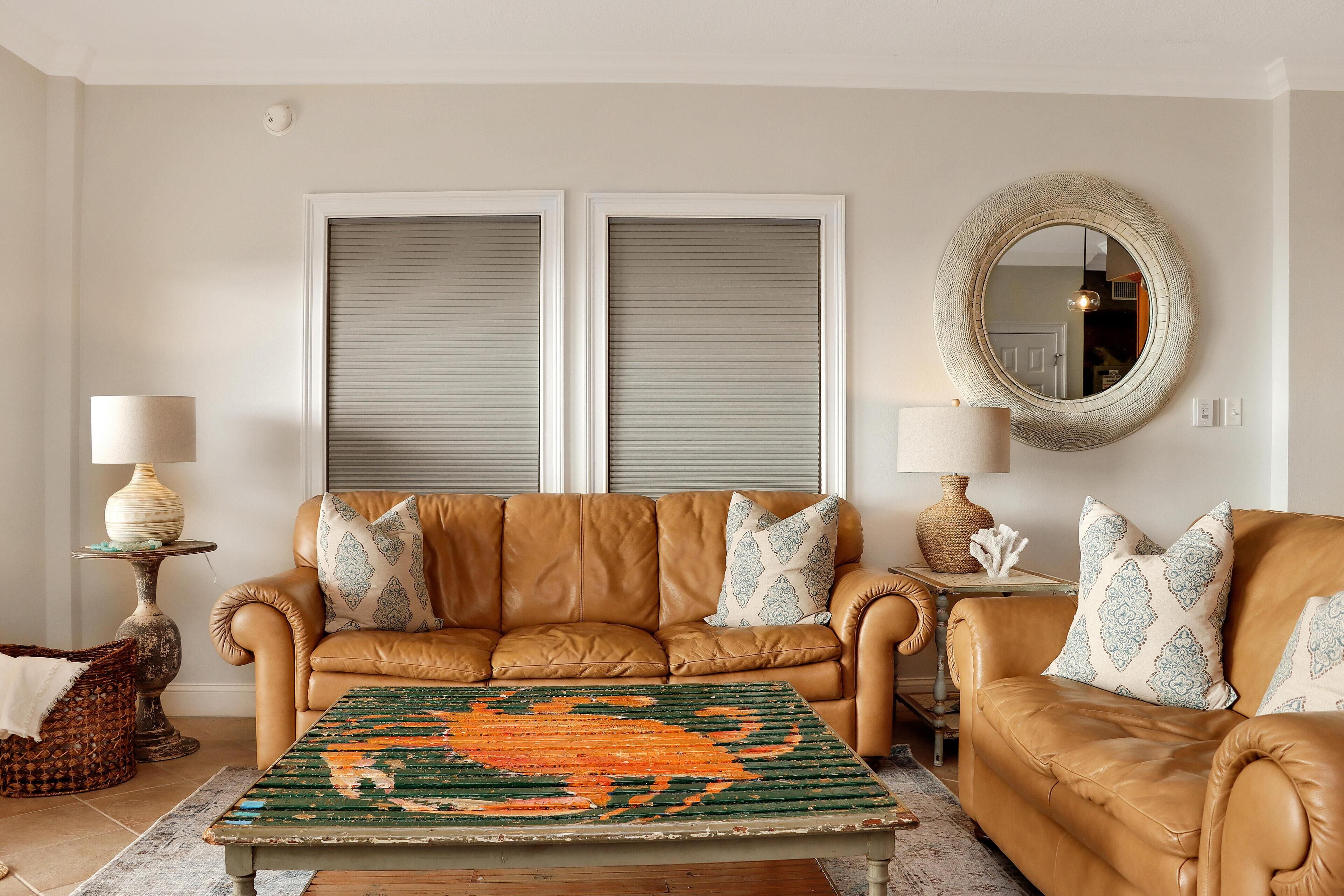 公寓客房, 多張床 (Paradise Shores 404 Seashell Inn) | 起居區