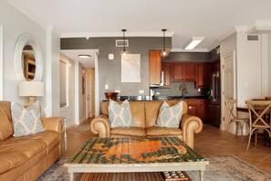 Condo, Multiple Beds (Paradise Shores 404 Seashell Inn) | Living area - Paradise Shores 404 Seashell Inn (Port St. Joe)