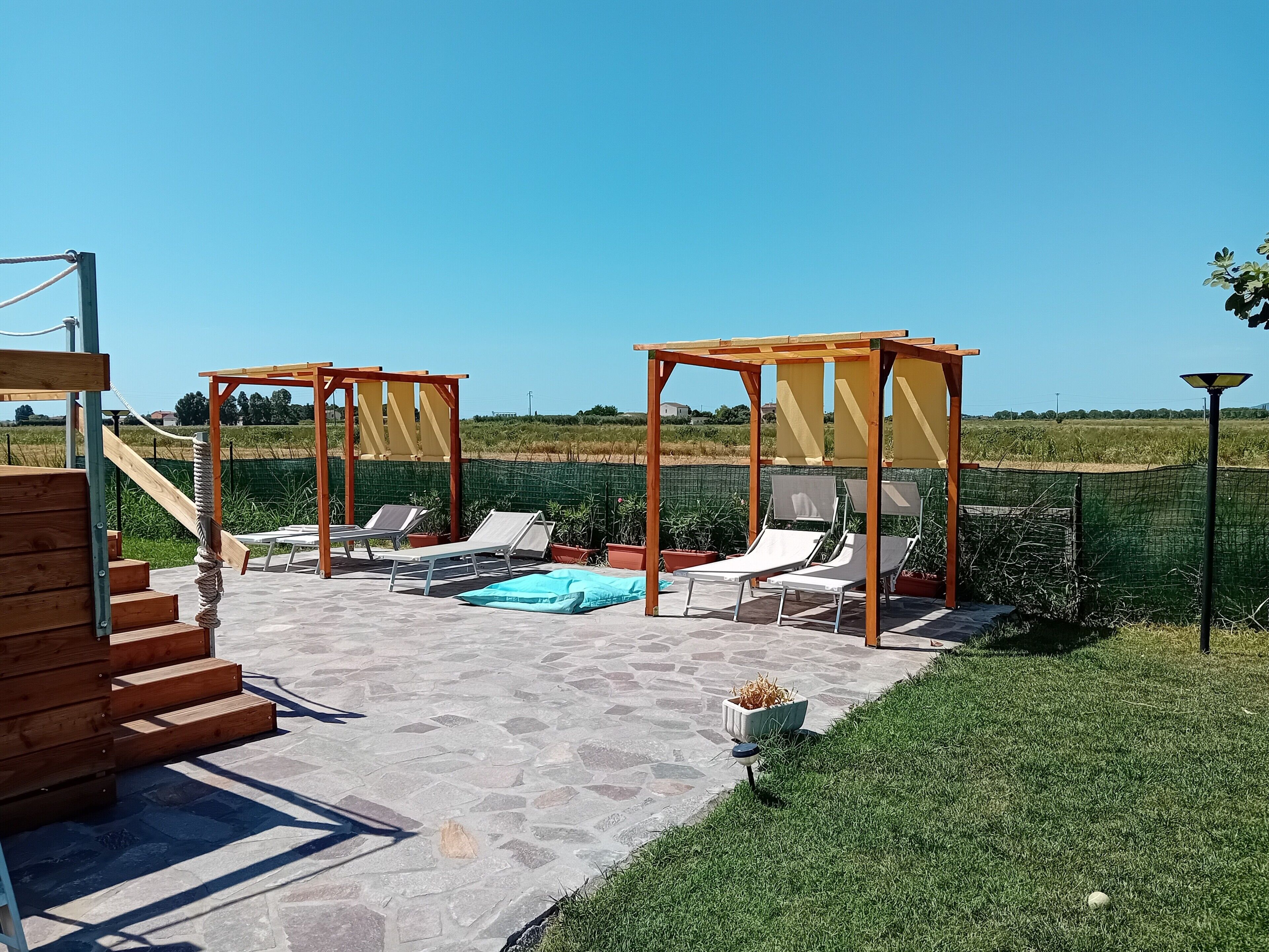 Enceinte de l’hébergement