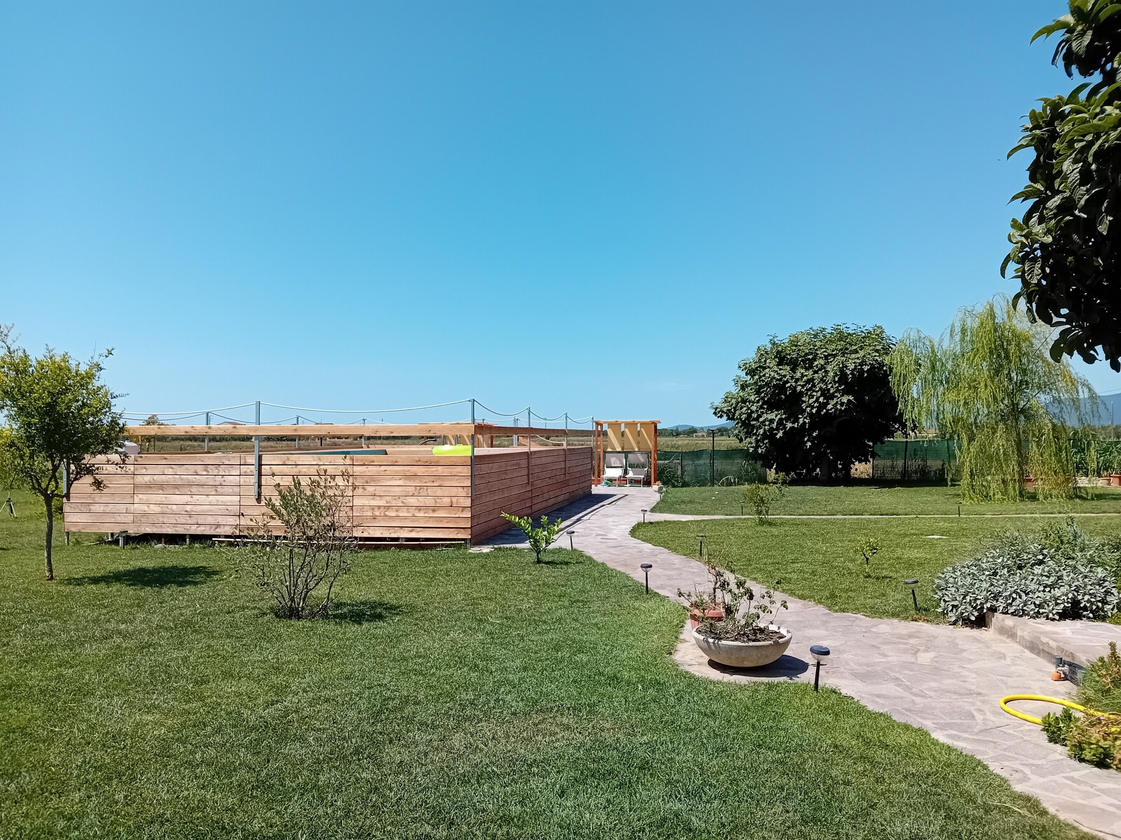 Enceinte de l’hébergement