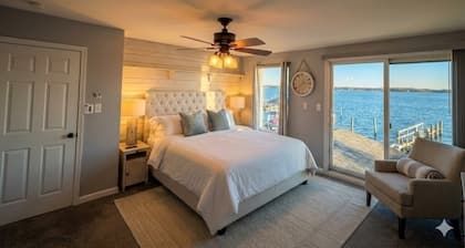 Waterfront Gem w/ Private Pier ~15m to Johns Hopkins & Harbor