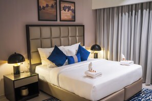 1 bedroom, iron/ironing board, WiFi, wheelchair access - Modern 1BR Downtown - Dubai Mall Walk (Dubai)