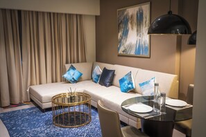 TV - Modern 1BR Downtown - Dubai Mall Walk (Dubai)