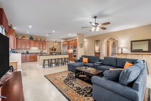 TV, fireplace, video games - Mountain ViewsGame RoomTheaterPoolSpa (Gold Canyon)