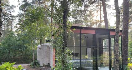 Tiny house in a bunker in the middle of the woods! Ideal for a couple's break