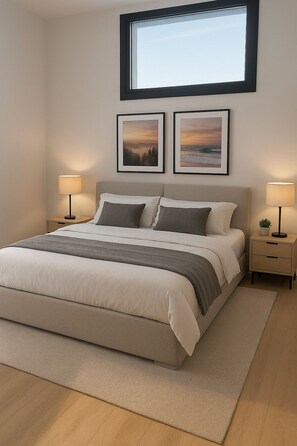 1 bedroom, iron/ironing board, WiFi, bed sheets - Luxury sea view apartment near Sitges (Olivella)