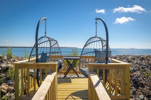 Property grounds -  Oceanfront Seaglass Estate  Near Acadia National Park, with Hot Tub and Views! (Gouldsboro)