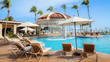 3 piscinas externas