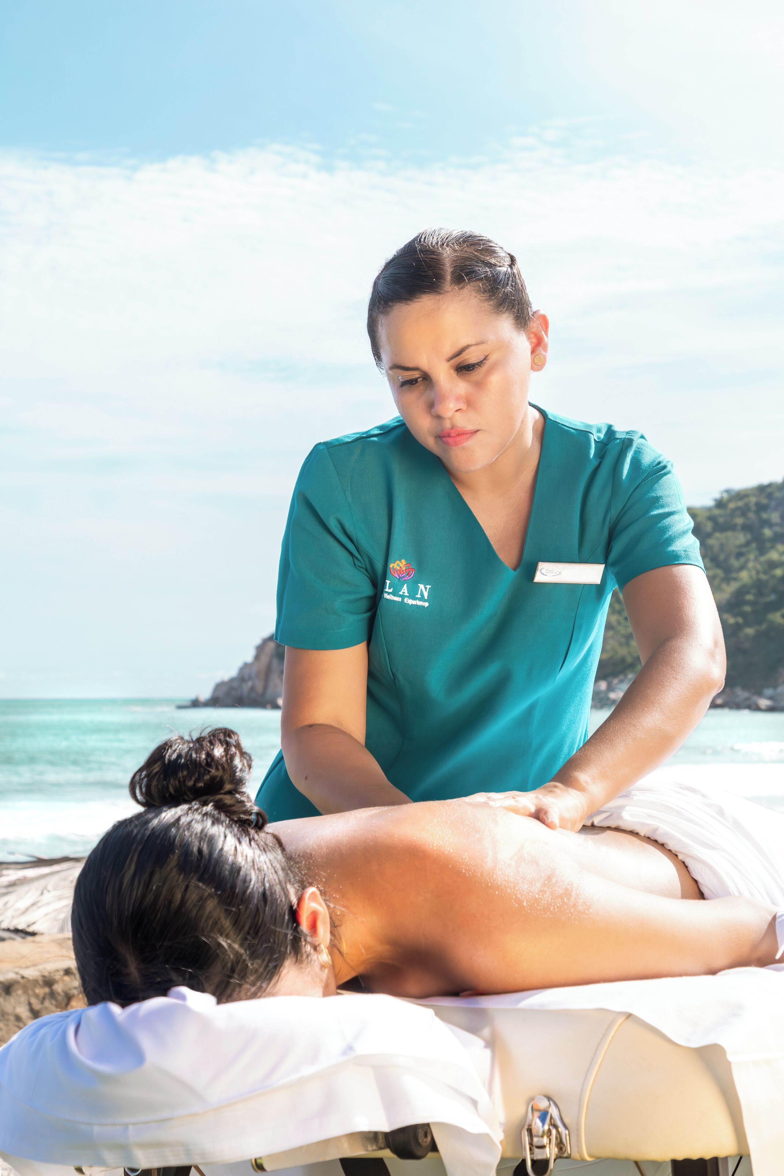 Salas de tratamiento para parejas y masajes con piedras calientes 