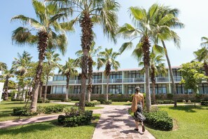 Overnatningsstedets område