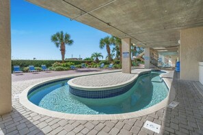Outdoor pool - North Shore Villas 503 - Lazy River (North Myrtle Beach)