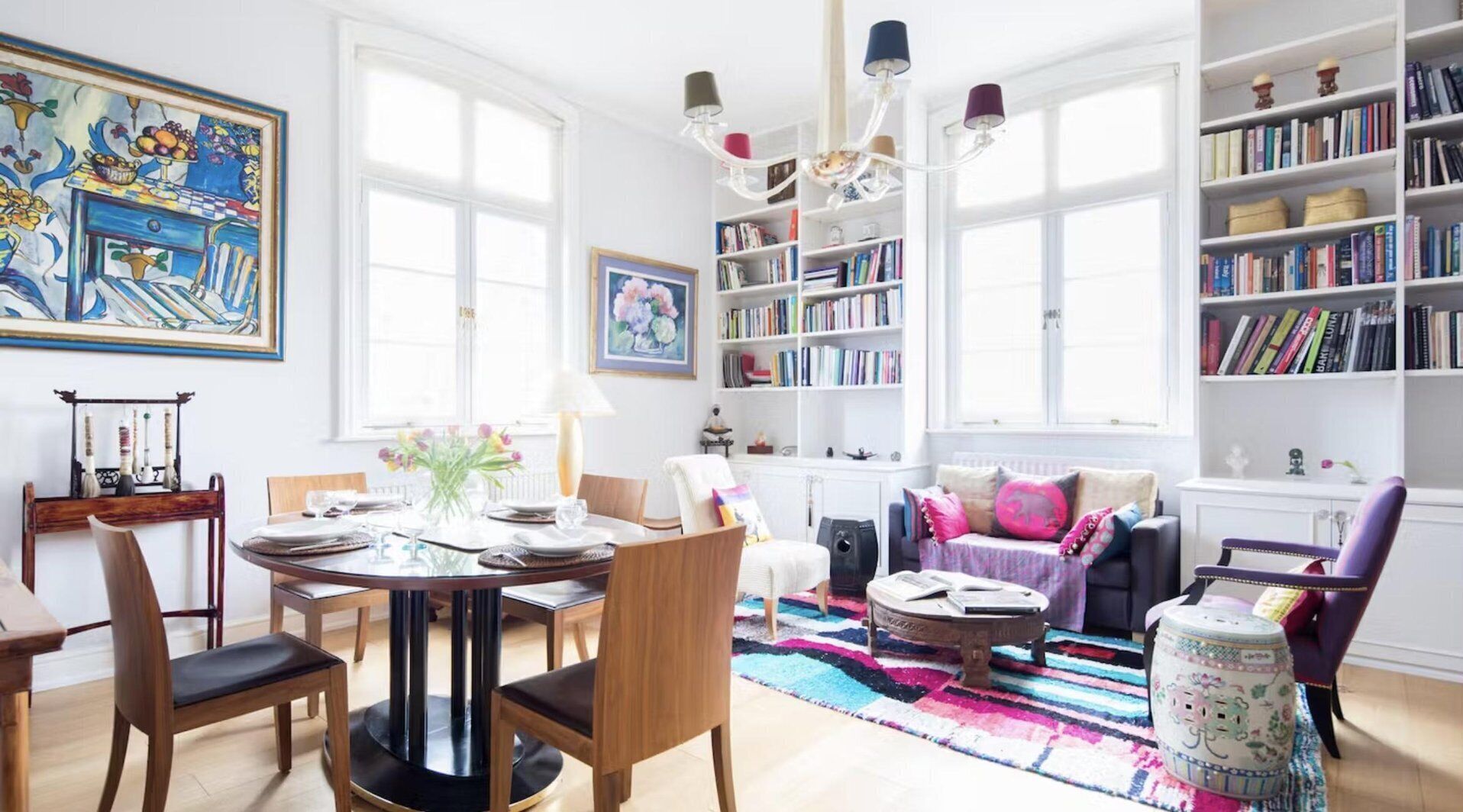 Deluxe appartement, 2 slaapkamers | Dineren