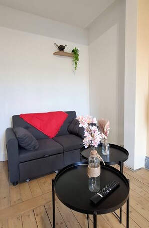 Living area - Hôtel des Cousines – Capucine Apartment (Nancy)