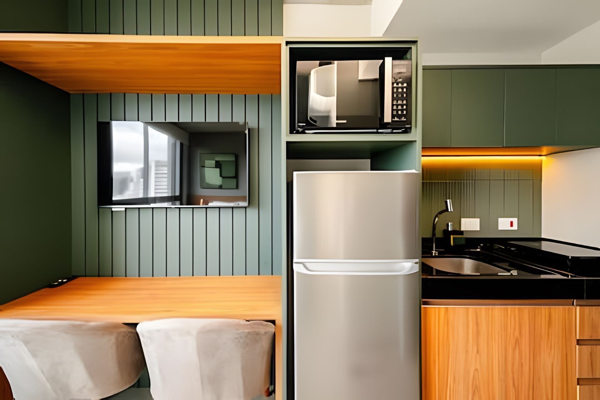 Apartamento básico | Cocina privada