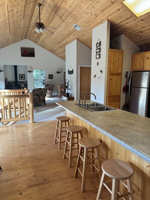 Interior - Modern-Rustic Cabin in Cold Springs . A Perfect Getaway (Cold Springs)