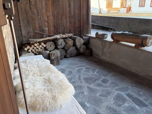 Property grounds - Small apartment in Cortina with a view of the Dolomites (Cortina d'Ampezzo)