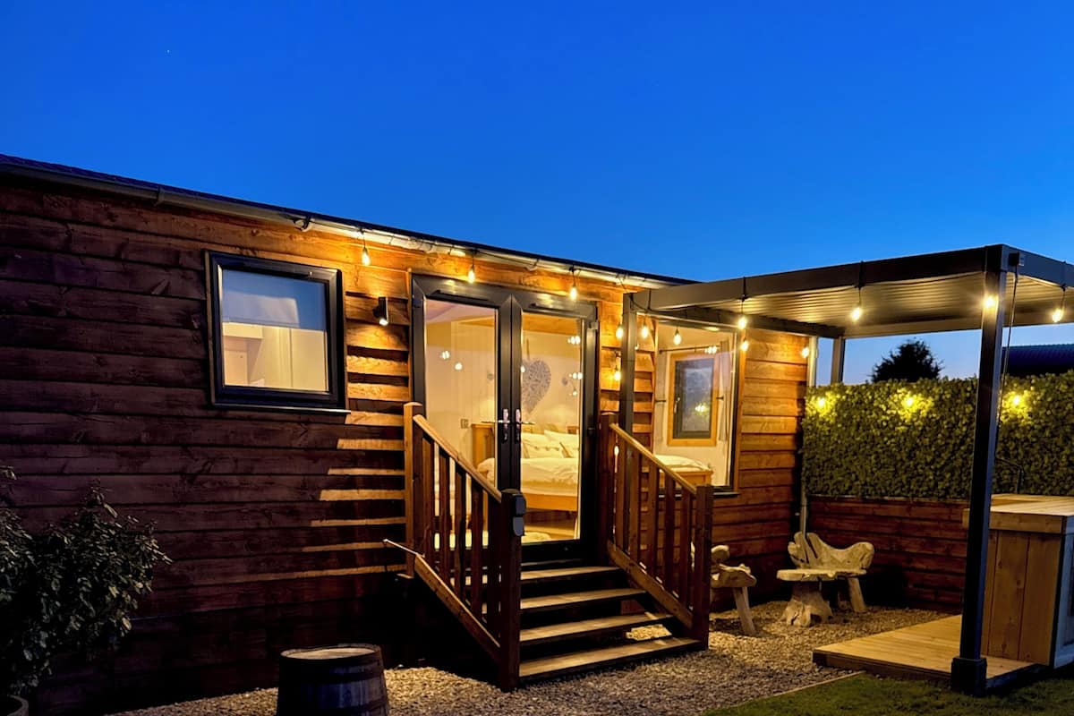 Cabana (Abberley Shepherds Hut) | Wifi i roba de llit