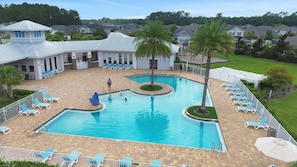 Pool - Organic Modern Home, Close to the Beach & Downtown. Community Pool & gym (St. Augustine)