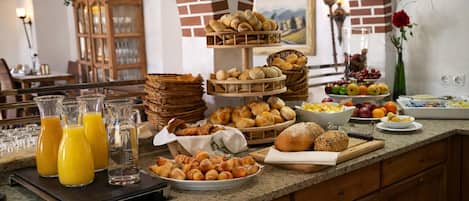 Gratis frukostbuffé varje dag