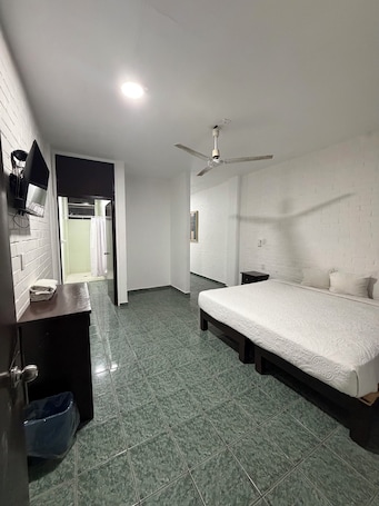 Economy Double Room | Laptop workspace. Hotel Plaza