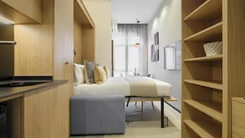 Habitación doble | Tabla de planchar con plancha y wifi gratis