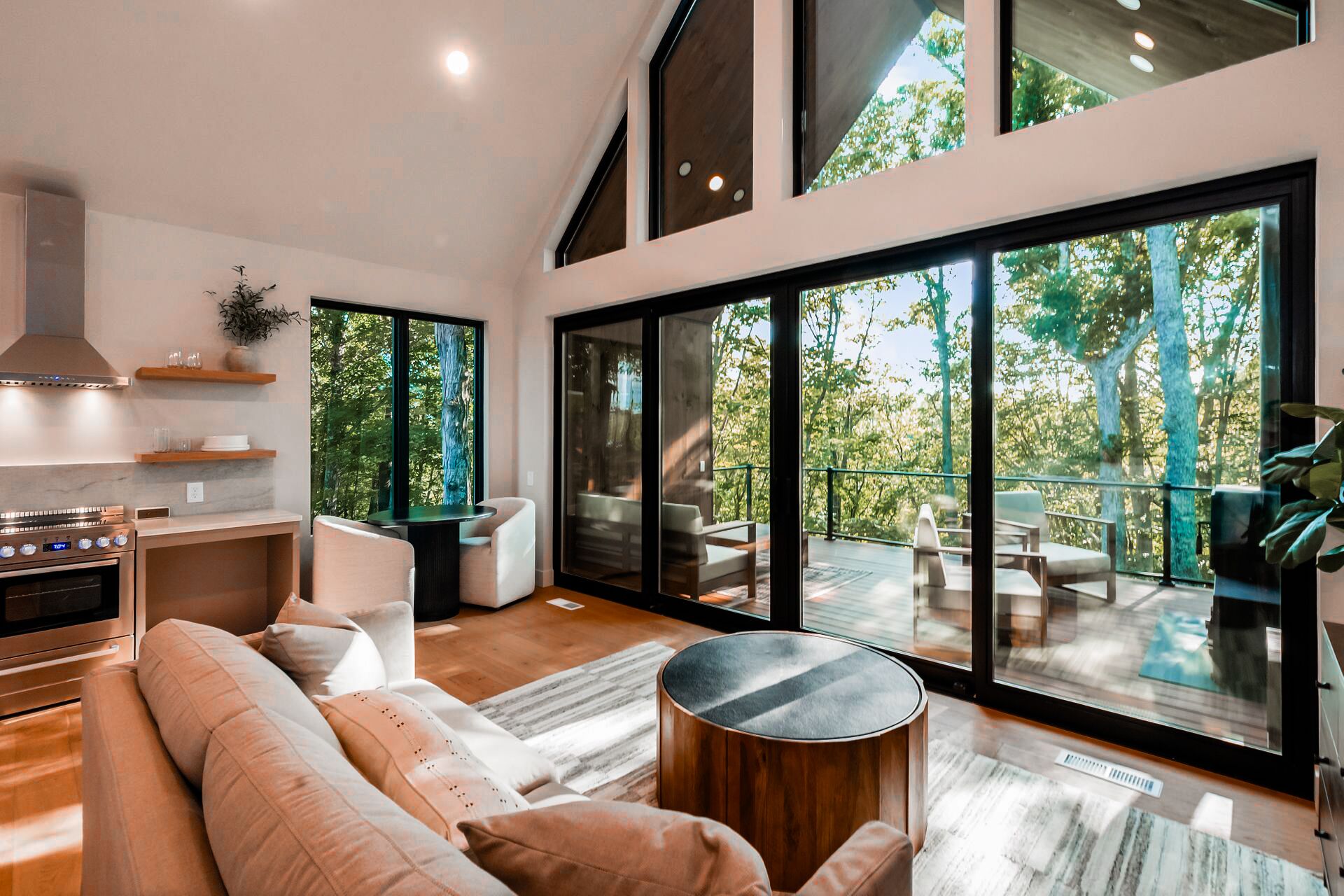 Télévision, cheminée