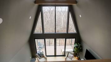 Télévision, cheminée