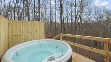 Bain à remous extérieur