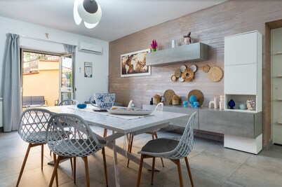 Apartment 'Oasi Giardinello' with Wi-Fi and Air Conditioning