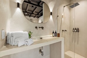 Shower, towels, toilet paper - Luxury 5BR Mansion In The Walled City With Maid And Staff (Cartagena de Indias)