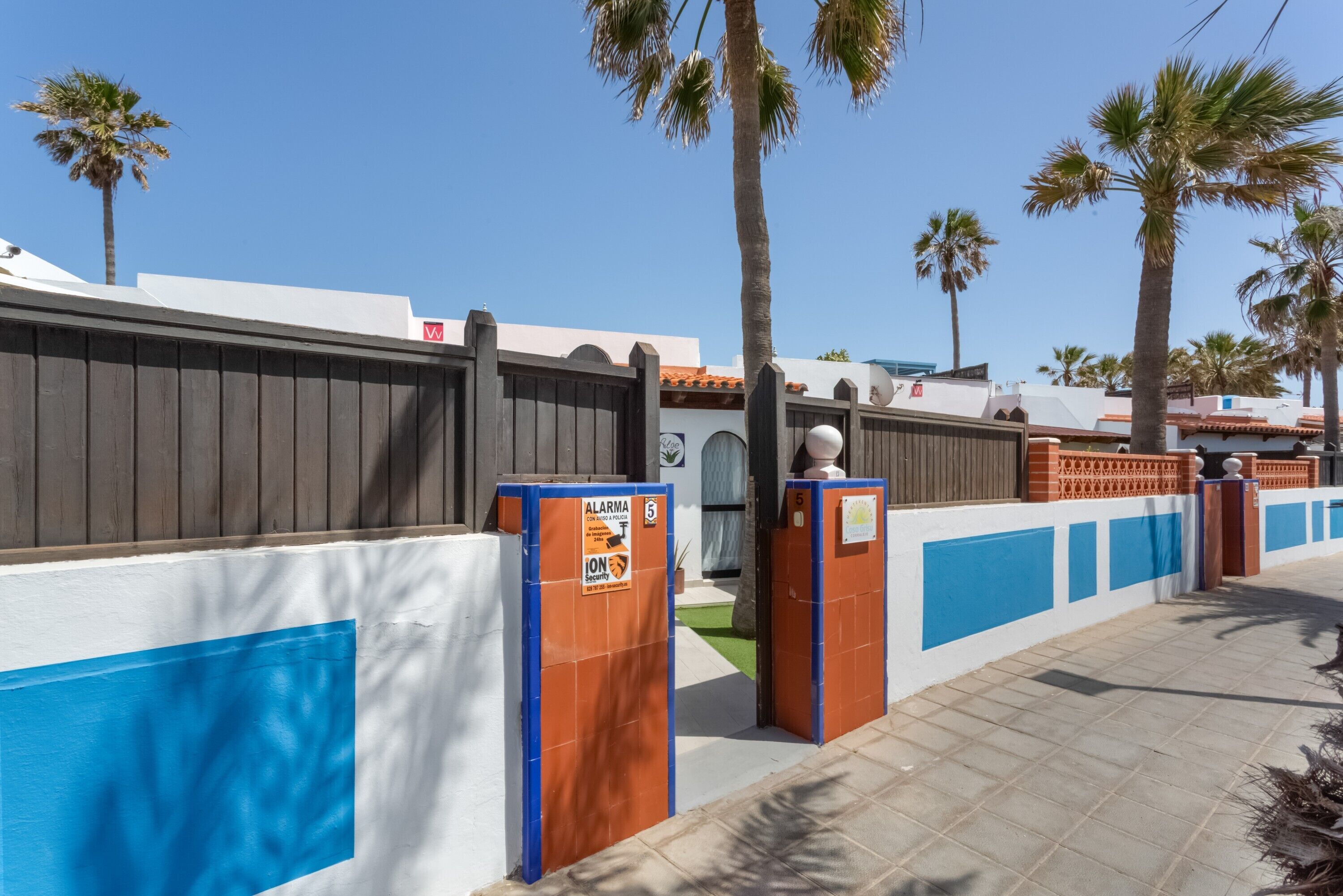 Enceinte de l’hébergement