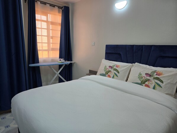 1 bedroom, iron/ironing board, free WiFi, bed sheets