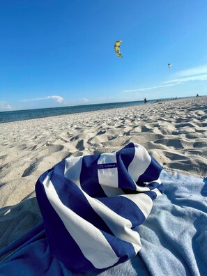 Beach - Vacation apartment Grömitz - outstanding location - dyke.promenade.Baltic Sea.beach.town. (Grömitz)
