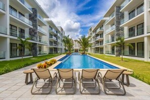 Apartment | 1 bedroom - Stylish 1BR Apartment Near B Varo Beach Pool View (Punta Cana)