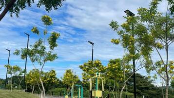 Overnatningsstedets område