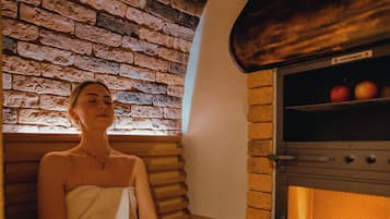 Sauna, steam room, hot stone massages, sports massages, massages