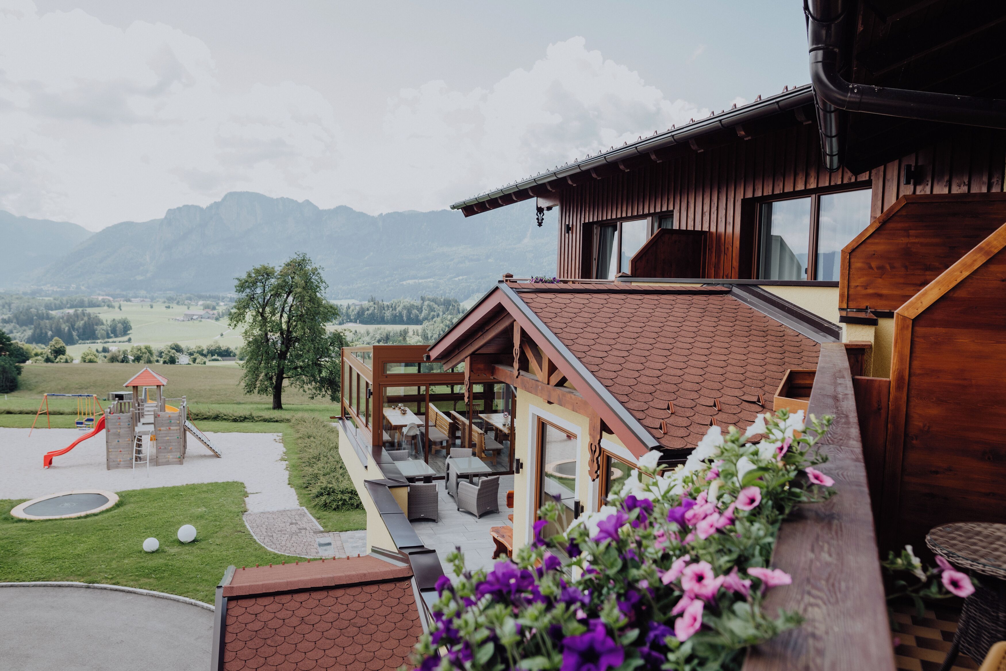 Phòng đôi Deluxe, ban công, quang cảnh hồ | Hiên