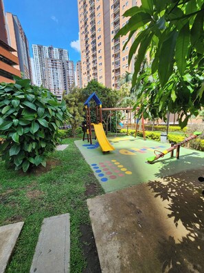Children’s area - Beautiful furnished apartment in gated community (Medellín)