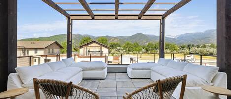 Maison, vue montagne | Terrasse/Patio