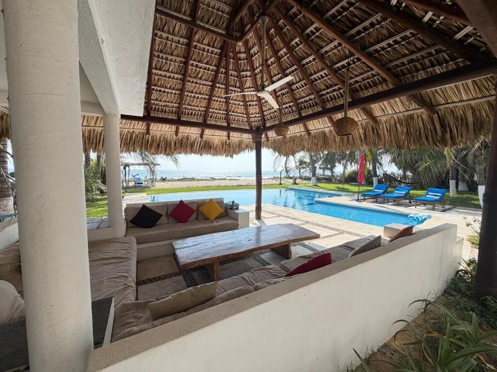 Alberca al aire libre 