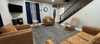 Serene 4-bedroom house with AC in charming Pleasantville