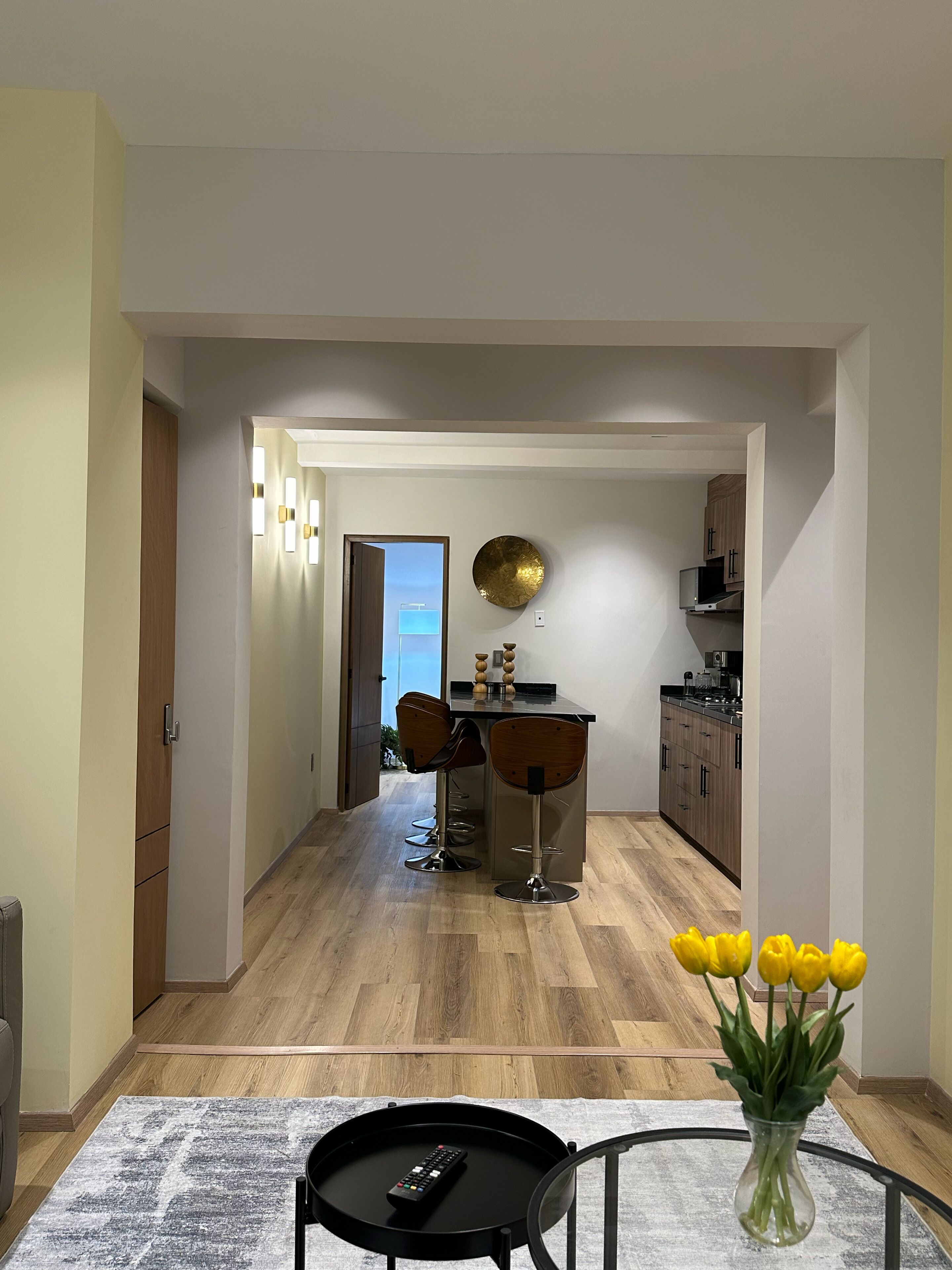 Leilighet – exclusive, 2 soverom, 2 bad | Eget kjøkken | Kjøleskap, mikrobølgeovn, kokeplater og kaffetrakter/tekoker