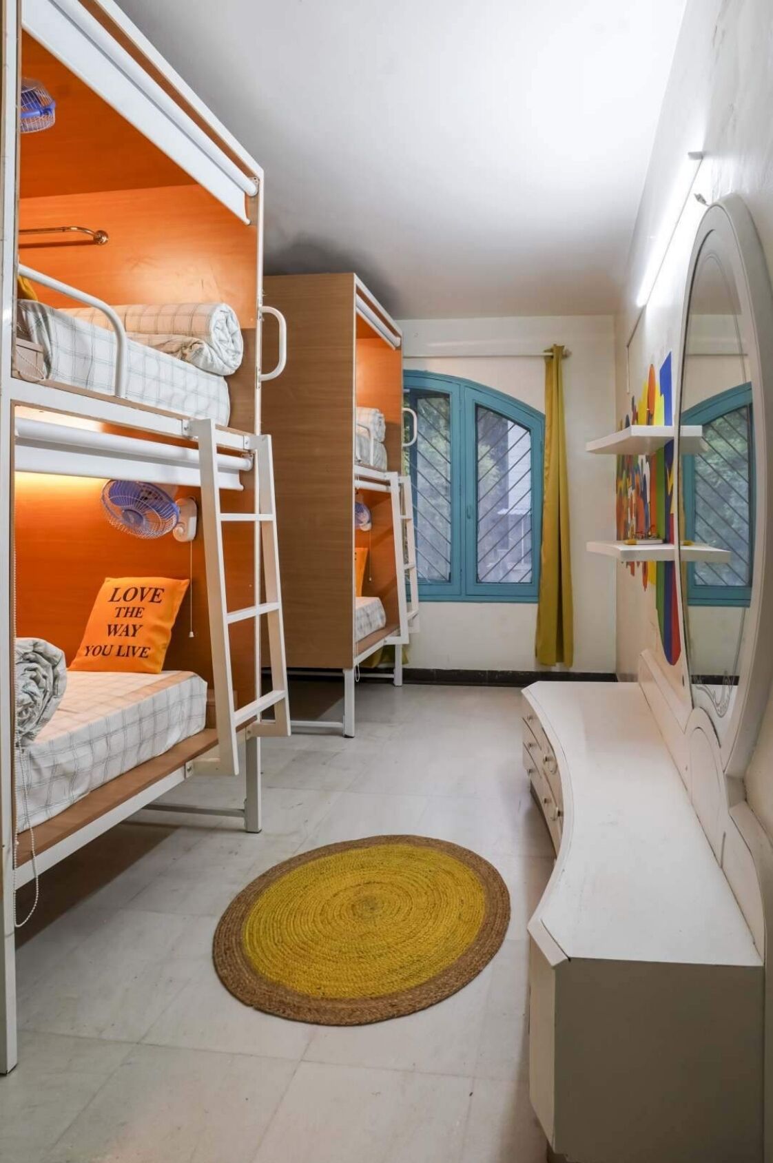 Basic Shared Dormitory, Patio, City View