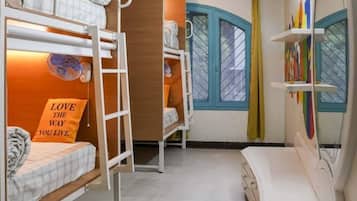 Basic Shared Dormitory, Patio, City View