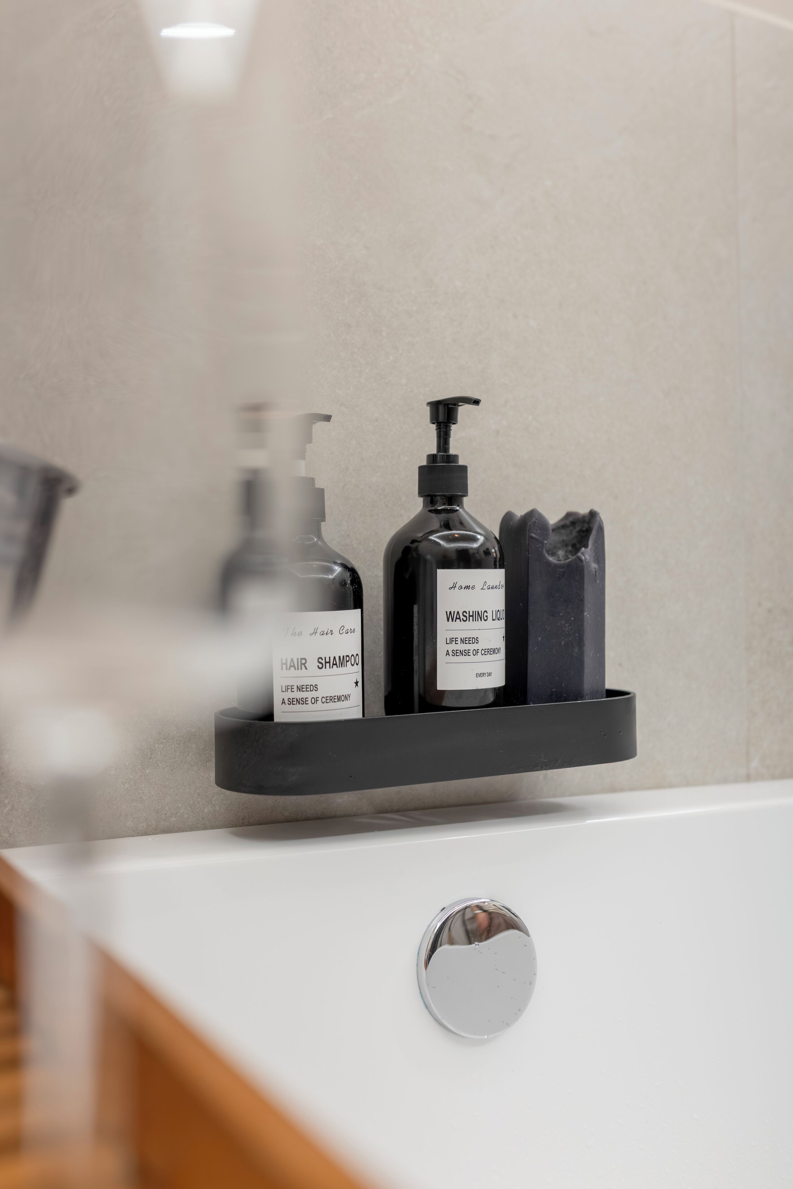 Dusche, Haartrockner, Bidet, Handtücher