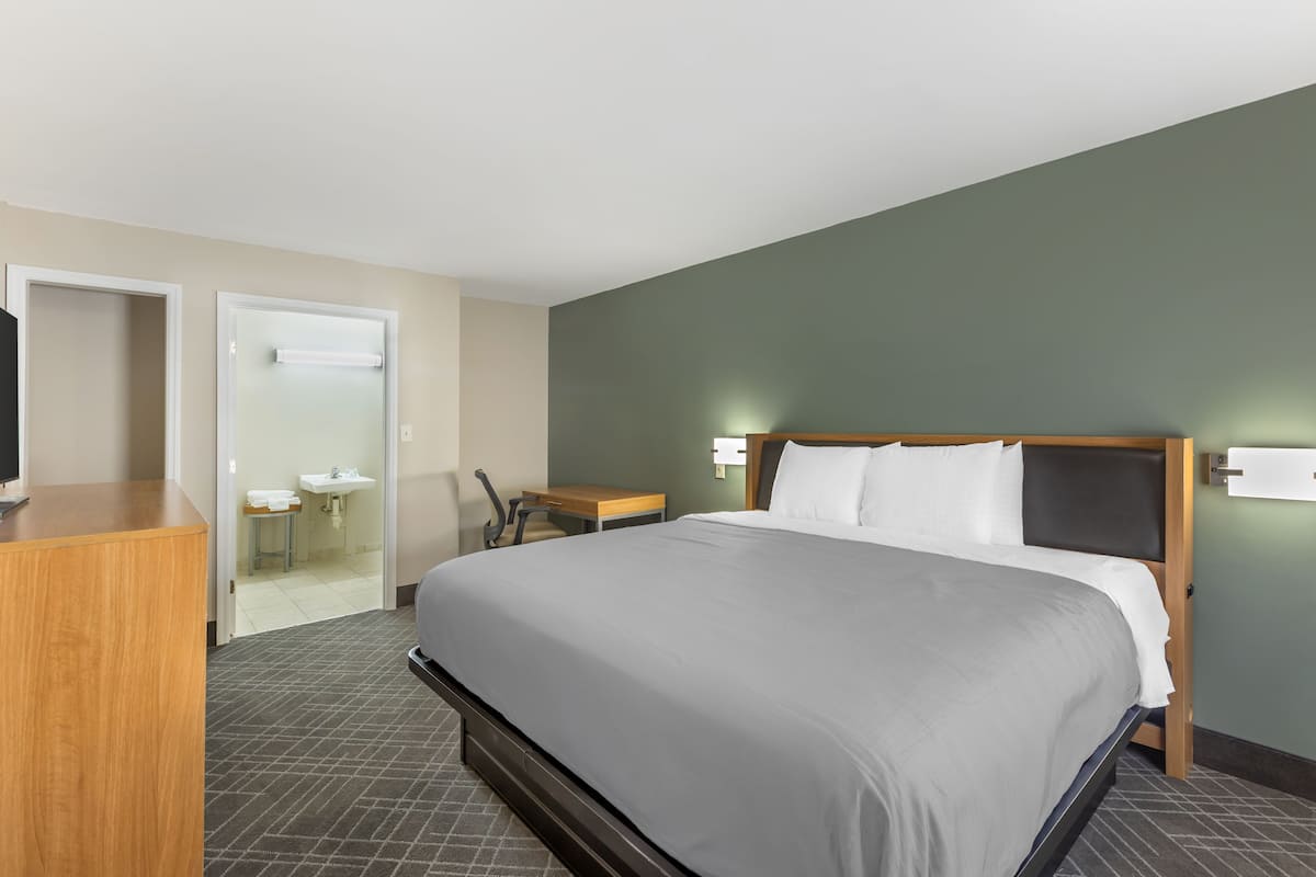 Room, 1 King Bed | Desk, laptop workspace, free WiFi, bed sheets