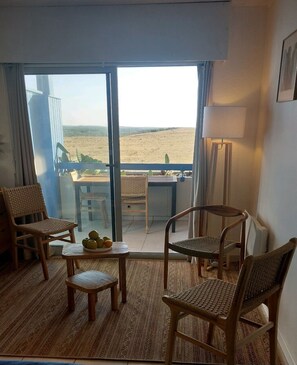 Interior - Ocean view (50m), dune, forest, comfortable studio. Tranquil beauty. (Mimizan plage)